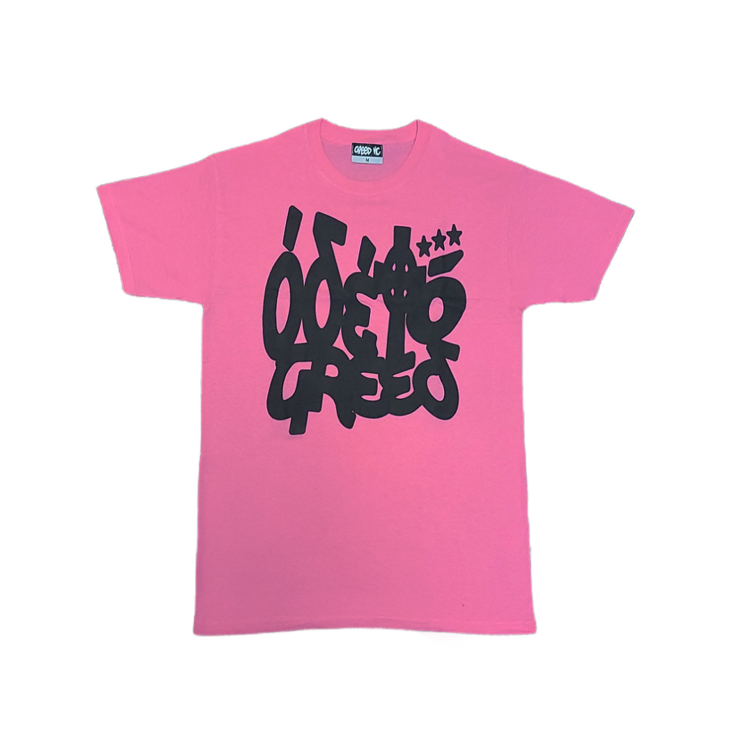 Ode to Greed Puff Tee (Pink)